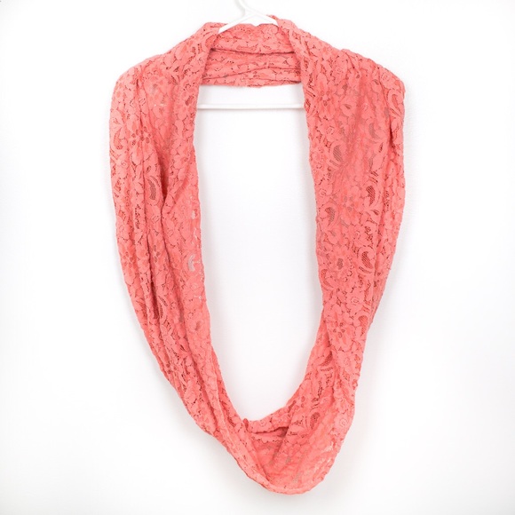 Pink Infinity Scarf - Picture 2 of 3